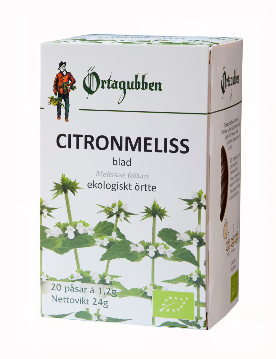 Örtagubben Lemon balm leaf Tea bags 20x1.2gr