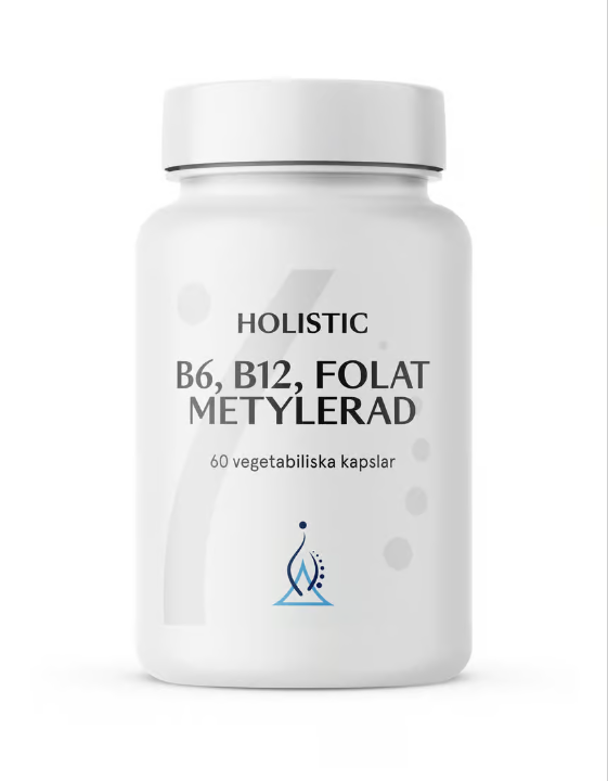Holostic B6,B12 & Folate Methylated 60 capsules