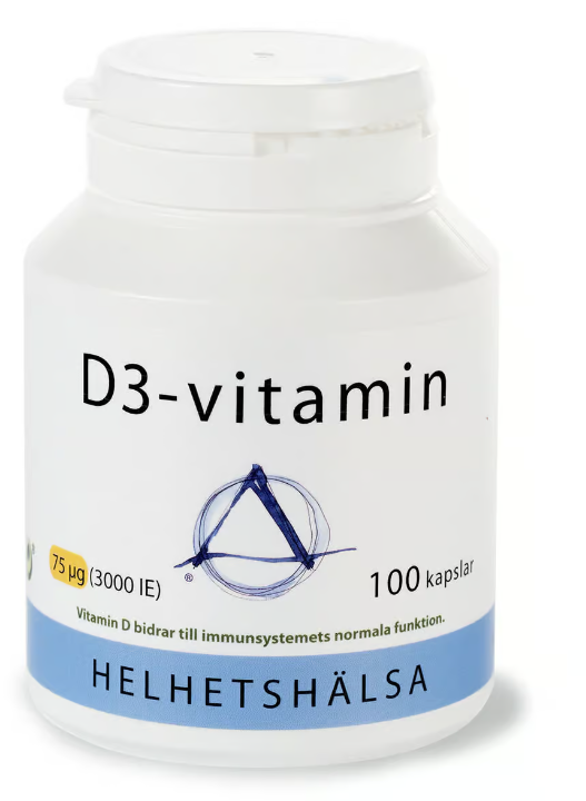 Whole Health Vitamin D3 75 µg (3000IU ) 100 capsules
