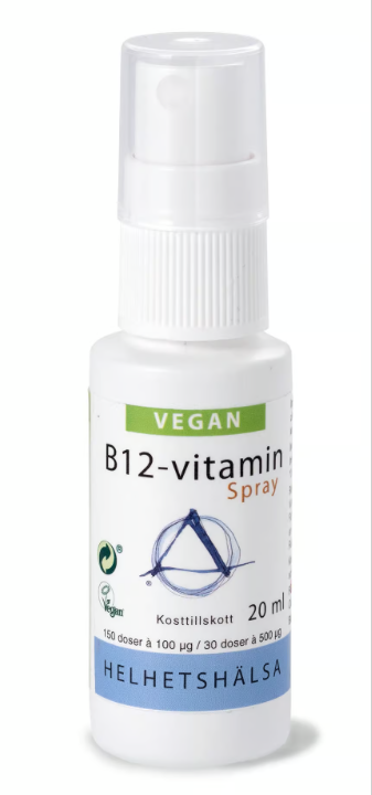 Whole Health Vitamin B12 100 μg Spray 20 ml