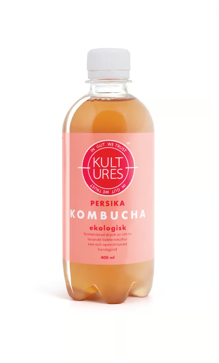 Kulture's Kombucha Peach 400 ml