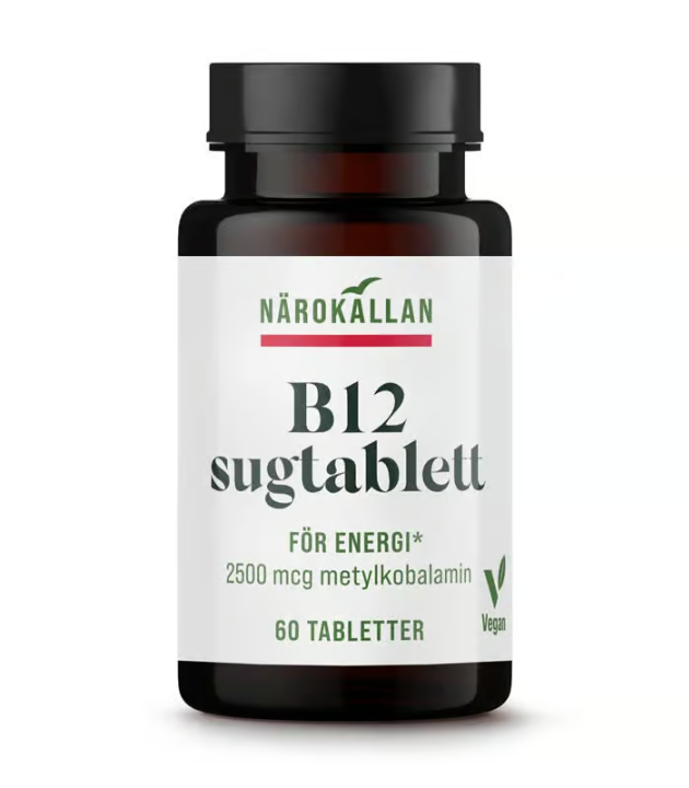 NÄROKELLAN B12 60 lozenges