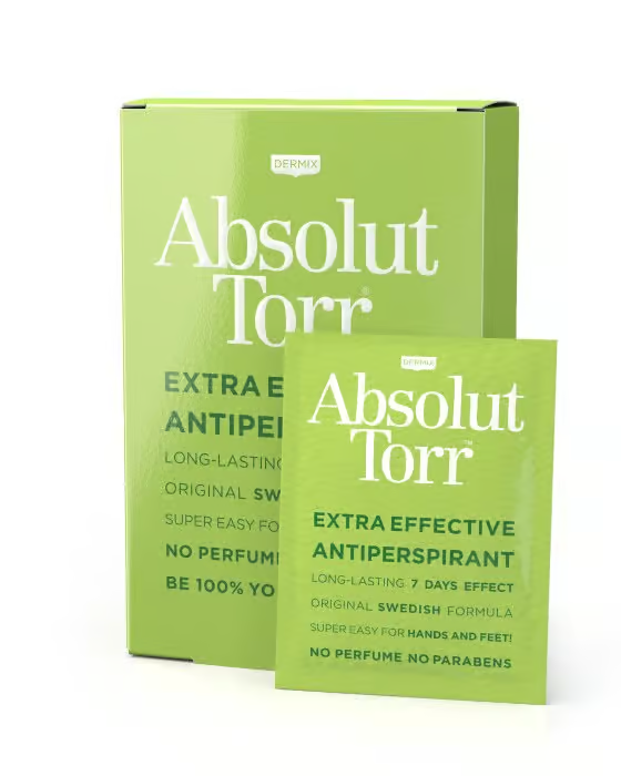 Absolut Torr Extra Effective Antiperspirant Wipes 10 pcs