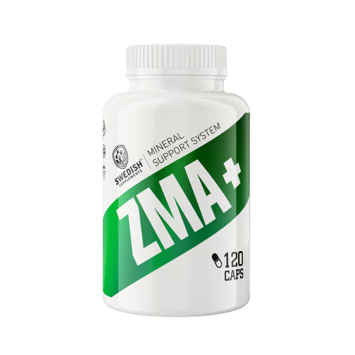 Swedish Supplements ZMA+ 120 capsules