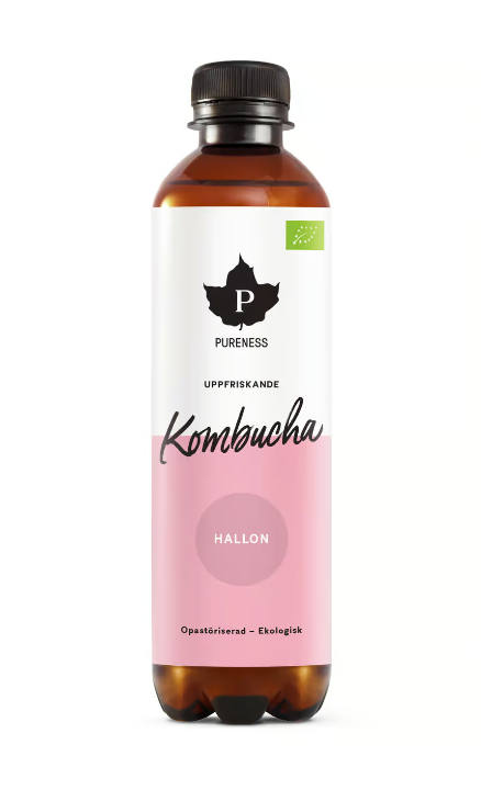 Pureness Kombucha Raspberry ECO 370 ml