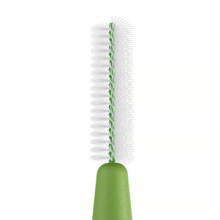 فرشاة تباعد من تيبي، أخضر، 0.8 ملم، 20 قطعة