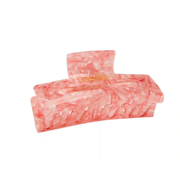 LENOITES Premium Eco-Friendly Hair Claw Candy Pink 1 pc