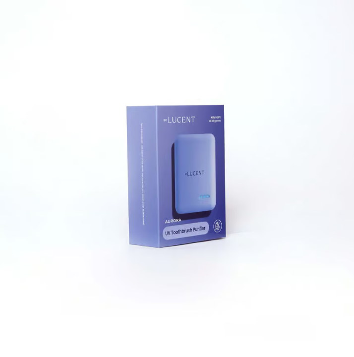 Be Lucent Aurora Sterilizing Toothbrush Holder Purple 1