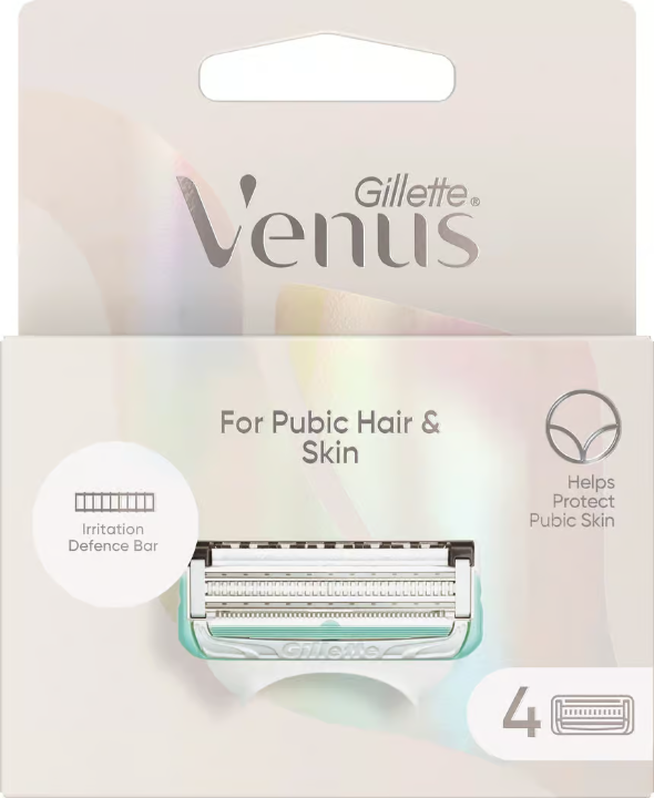 Gillette Venus Razor blades for the intimate area 4 pcs