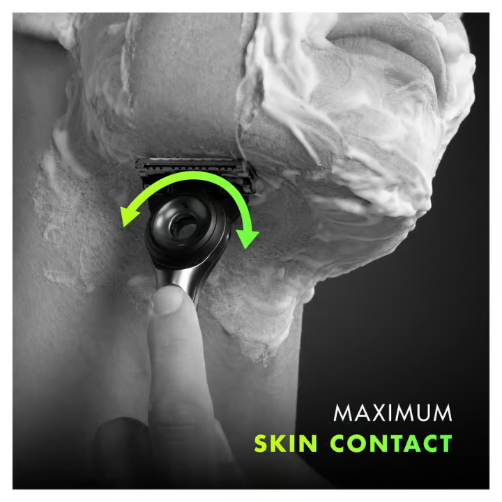 Gillette Labs Razor with Exfoliating Plate, Magnetis