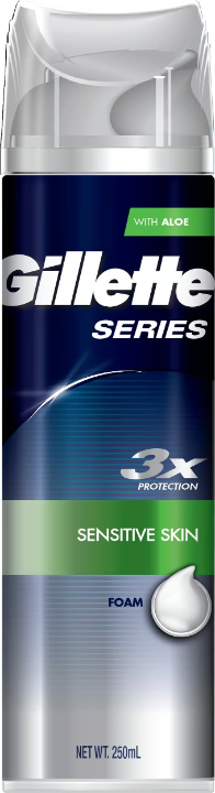 Gillette Series sensitive foam 250 ml