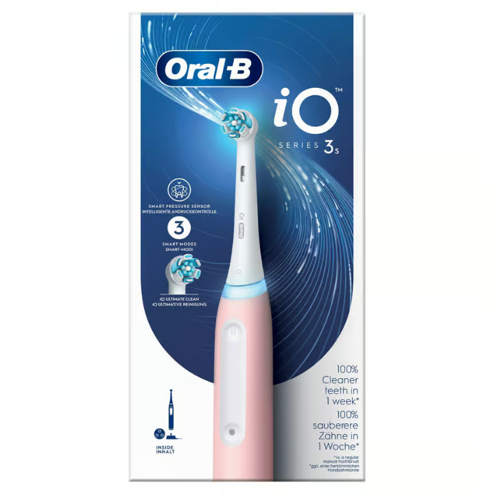 Oral-B iO 3S Pink electric toothbrush