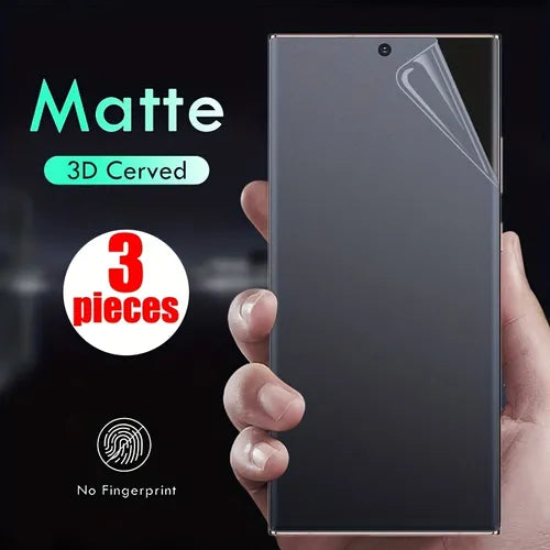 Matte Hydrogel Film For Samsung Galaxy S8 S9 S10 S20 S21 S22 S23 Plus Note 8 9 10 20 Ultra Full Cover Screen Protector