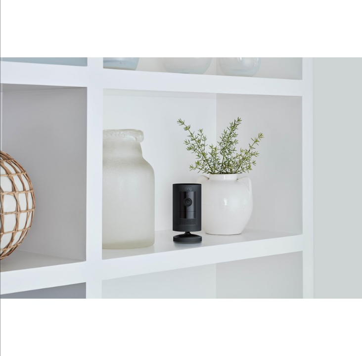 بطارية كاميرا Ring Stick Up باللون الأسود، عبوتين