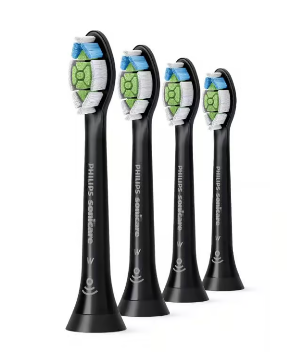 Philips Sonicare Optimal White Black 4 pcs