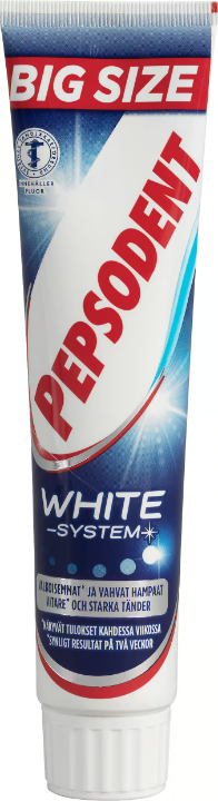 Pepsodent Toothpaste white system 125 ml