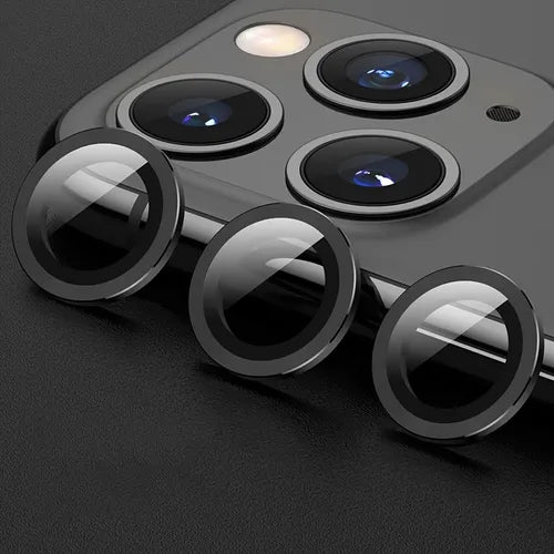 Black Metal Camera Lens Screen Protector Luminous Ring Camera Tempered Glass For,iPhone14/14Plus/14Pro/14ProMax ,iPhone13/13Mini/13Pro/13ProMax ,iPhone12/12Mini/12Pro/12ProMax, ,iPhone11/11Pro/11Pro Max