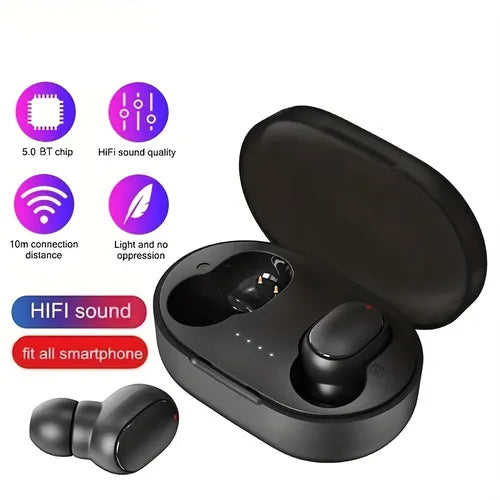 TWS Wireless Earphones Noise Reduction Earbud With Charging Box Sports Headset Gaming Headphone For IPhone Samsung Smartphone