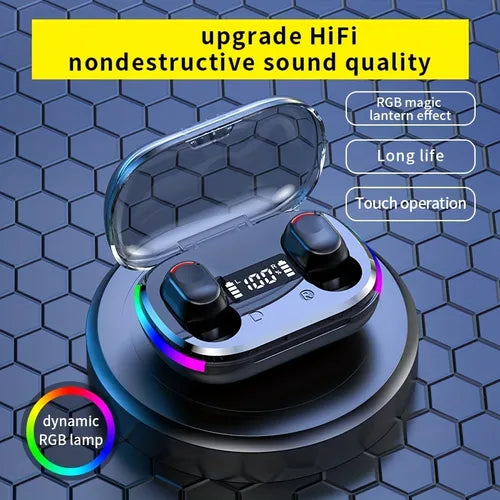 TWS K10 Air Pro 无线耳机 无线耳机 适用于小米 LED 显示耳塞 带麦克风 无线耳机