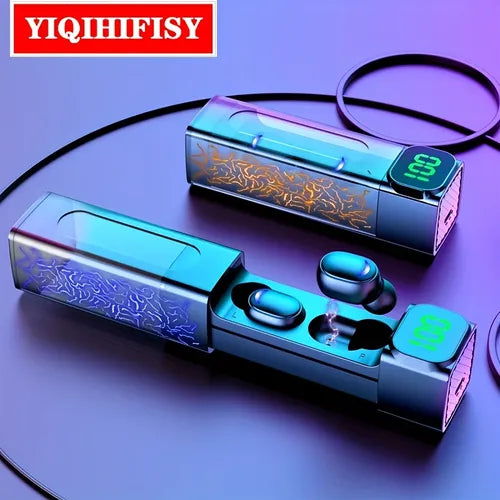 TWS Wireless 5.3 Headset Waterproof Earphone Stereo Touch Headset For Xiaomi For iphone Phone Earphones Digital Display Headphones In-Ear Earbuds