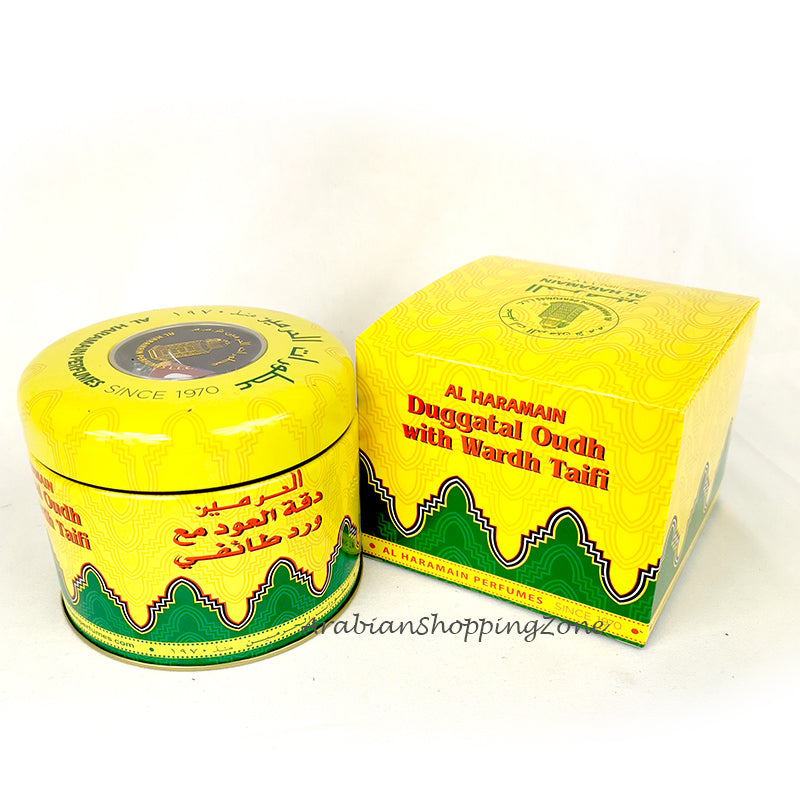 AL Haramain Duggatul Oud Wardh Taifi 100gms