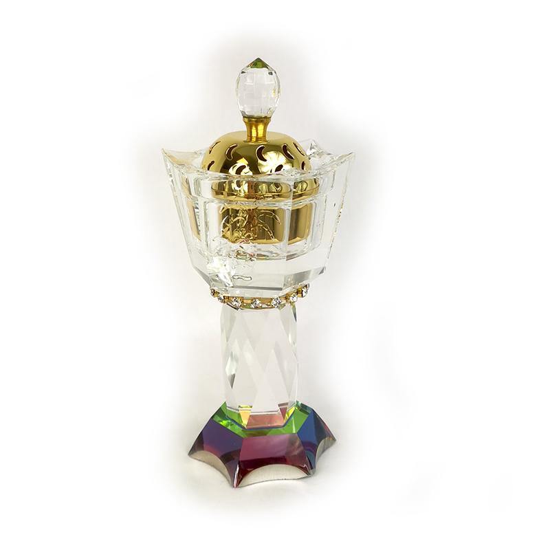 Crystal Incense Burner 018 Large - Arabian Shopping Zone
