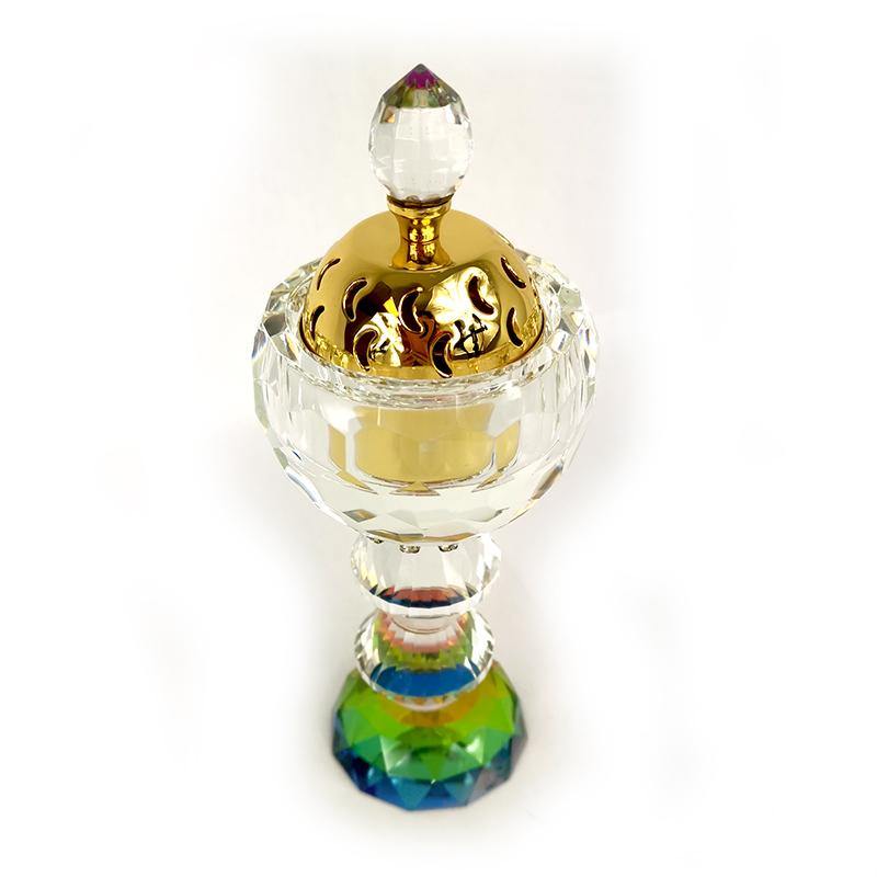 Crystal Incense Burner Medium - Arabian Shopping Zone