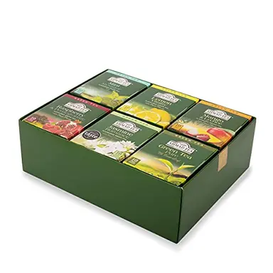 Ahmad Tea Evergreen Selection of Six Black Teas 120grams