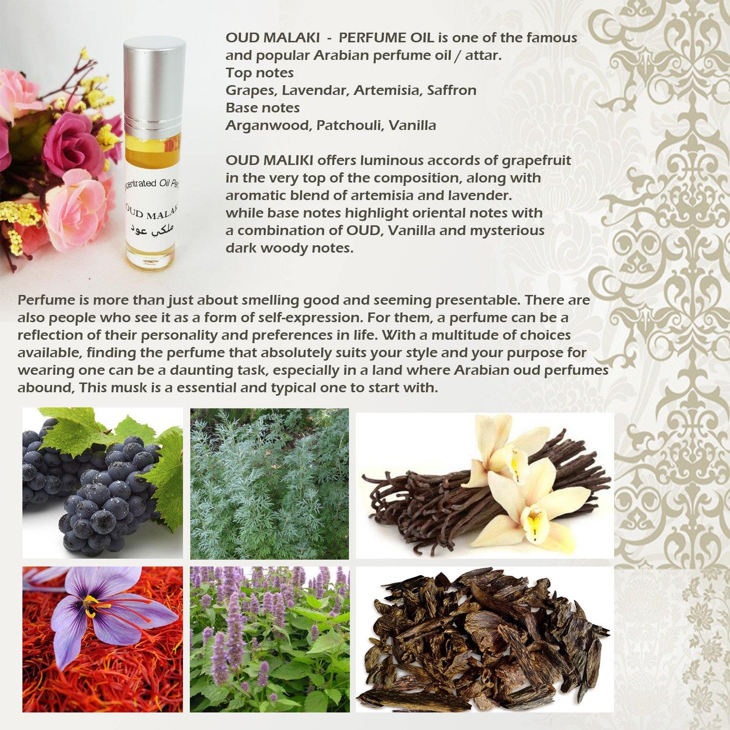 2 PCS ASZ 6ML CONCENTRATED PERFUMES OIL ATTAR (2 Bottles) - Arabian Shopping Zone