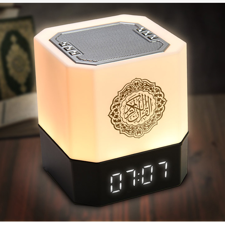 Quran Speakers | Touch LED Light | Clock Azan Set
