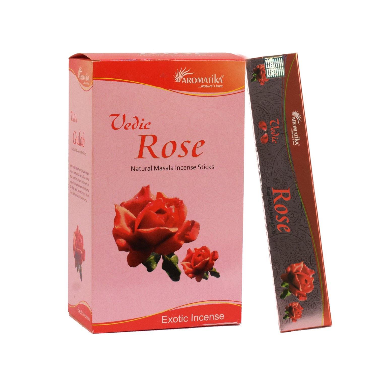 Vedic Aromatika Natural Incense Sticks 8" - 12 sticks Encens - Arabian Shopping Zone