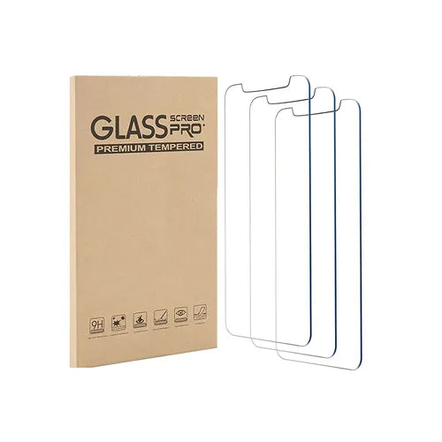 3 Psc Tempered Glass Screen Protector For ,iPhone Series Not Suitable For Phones With 6-inch Screens Or Larger