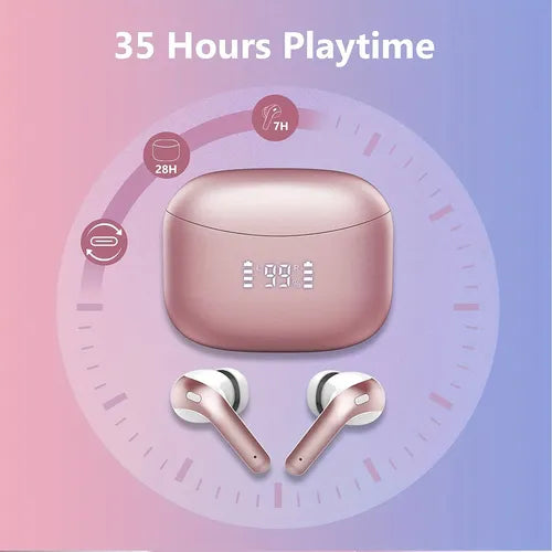 TWS Wireless Earbuds - In Ear Headphones For IPhone And Android IPX7 Waterproof Sport Ear Buds With Earbud Tips