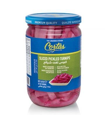 Sliced Pickled Turnips - Arabian Shopping Zone