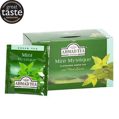 Ahmad Green Classic Tea. Mint Mistique 20 teabags