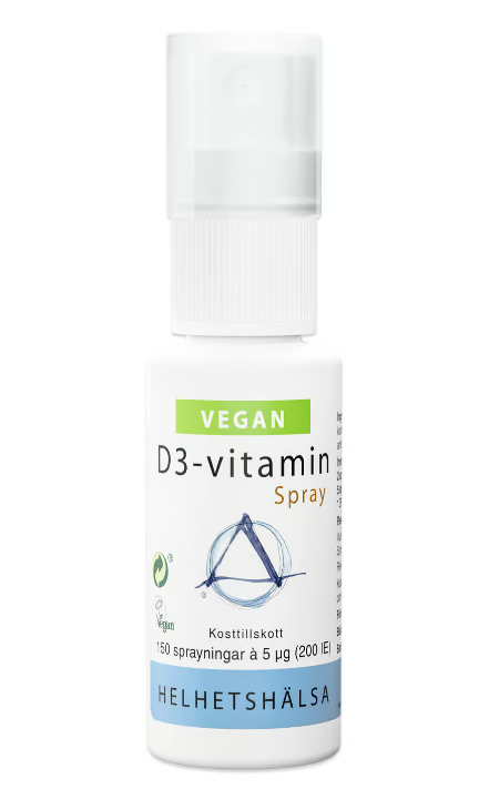 Whole Health Vitamin D3 10 µg Spray Vegan 20 ml