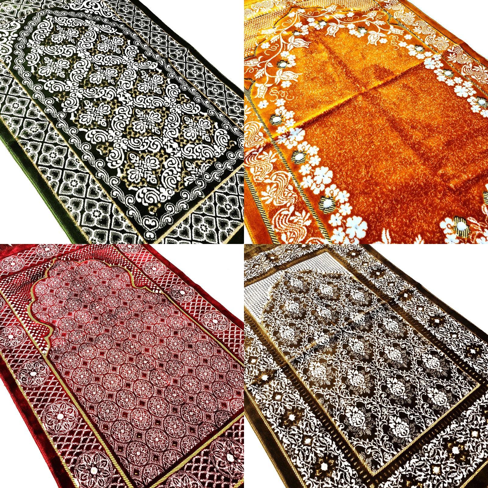 IPEC Turkish Velvet Prayer Rug- Heavy Duty - Arabian Shopping Zone