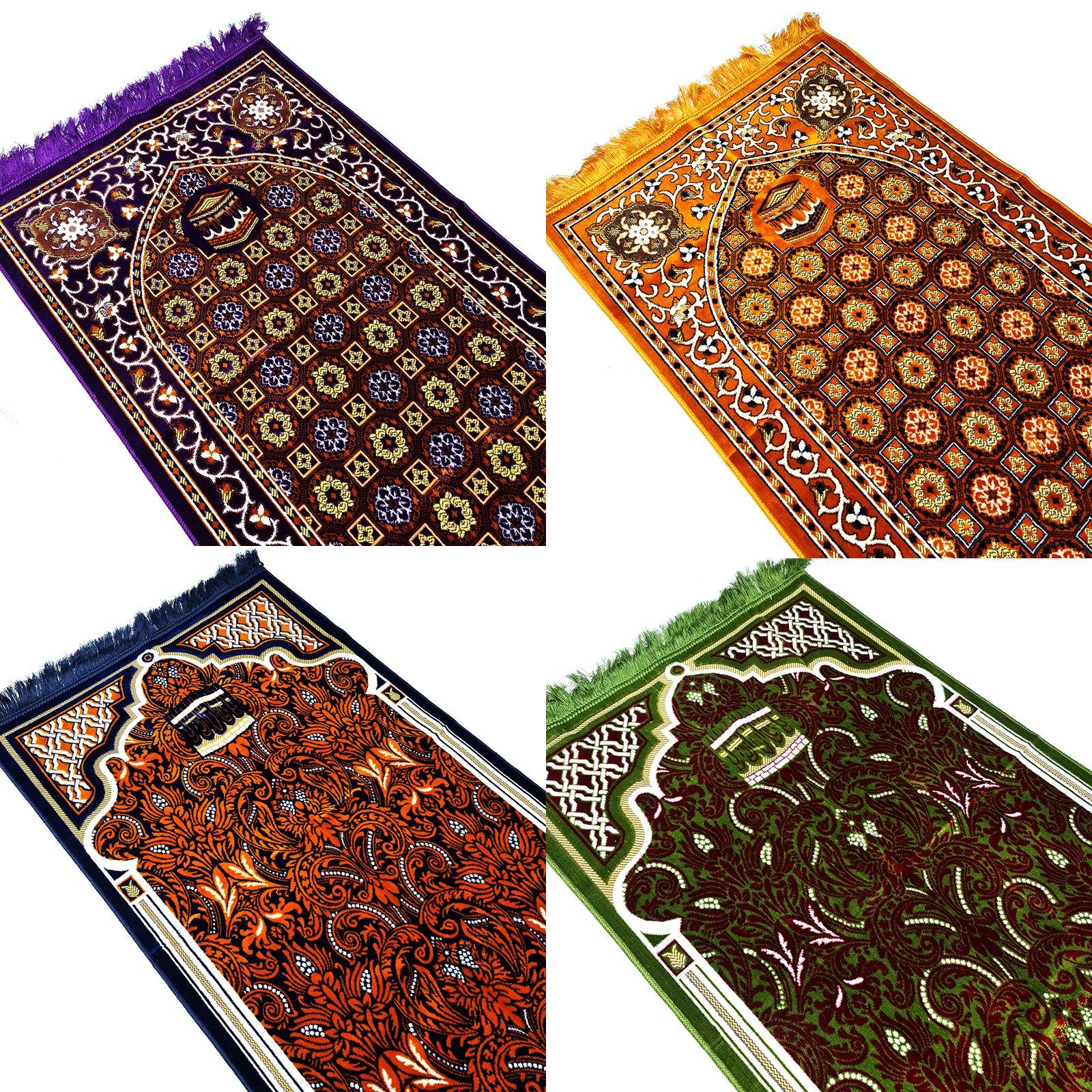 Turkish PRAYER RUG Sude Secc Kaaba - Arabian Shopping Zone