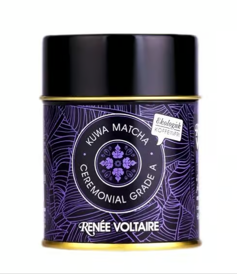 Rene Voltaire Kuwa Matcha Powder Caffeine Free 30 g
