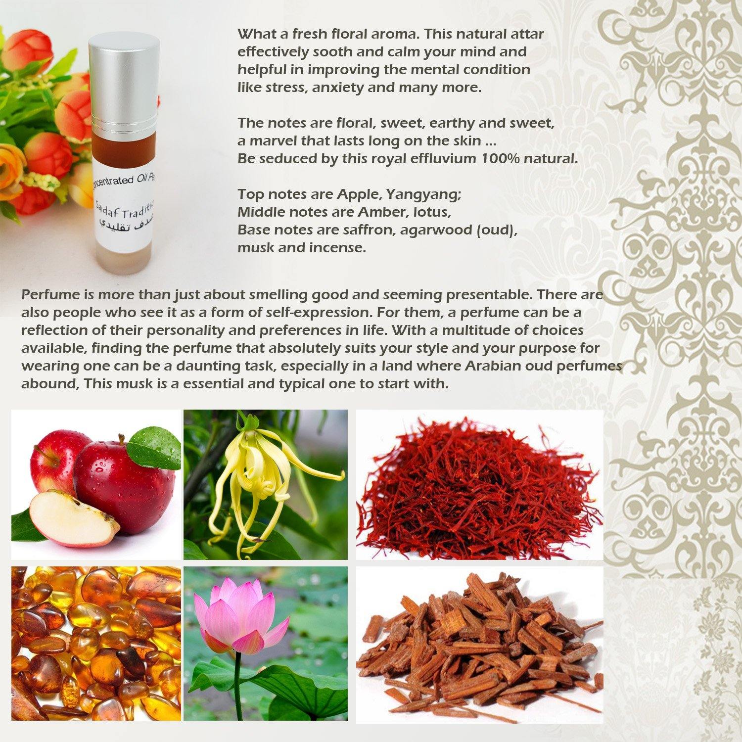 2 PCS ASZ 6ML CONCENTRATED PERFUMES OIL ATTAR (2 Bottles) - Arabian Shopping Zone