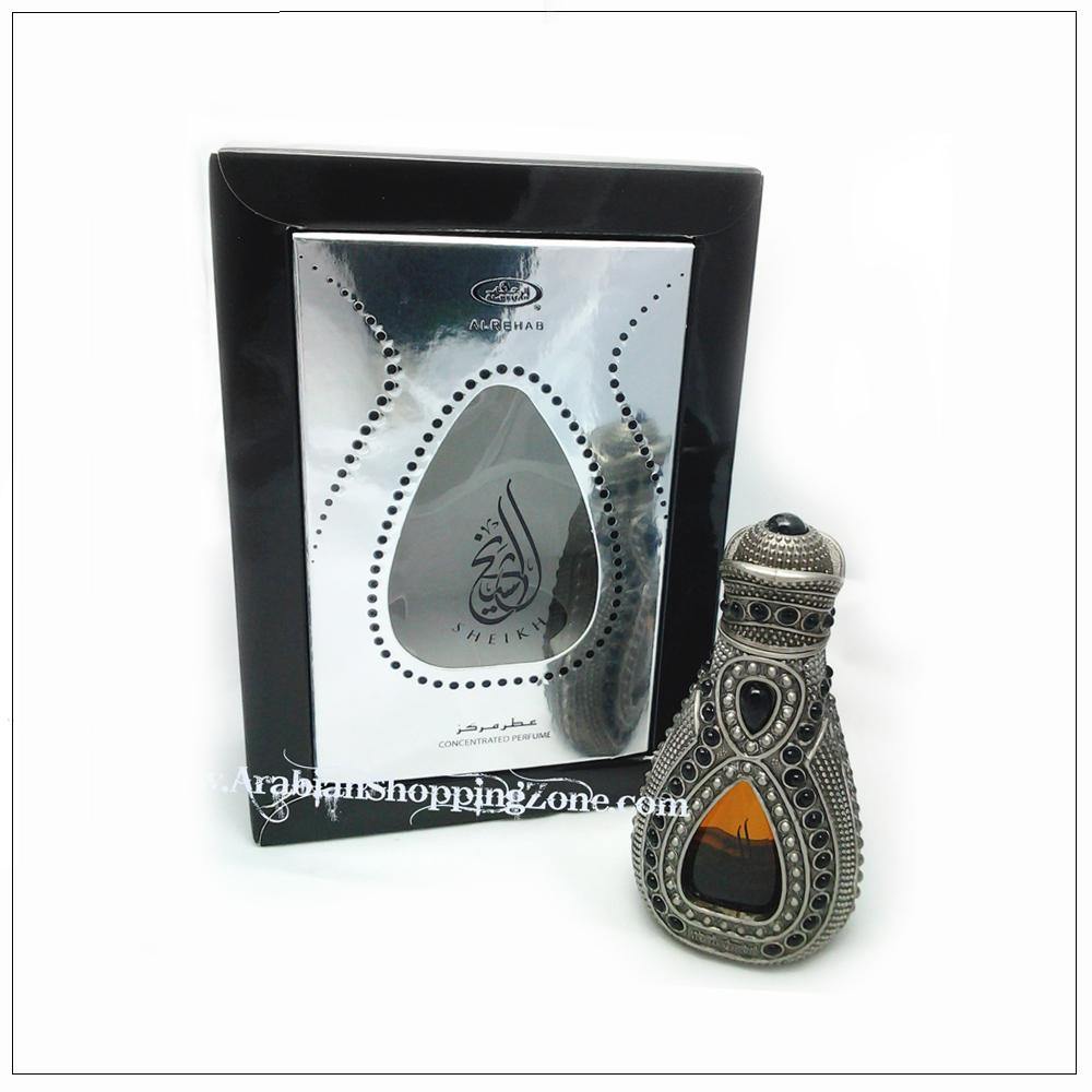 Sheikh 15ml Unisex Arabian Perfume Oil Saudi Al-Rehab Islamic Gift