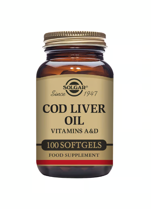 Solgar Cod Liver Oil 100 capsules