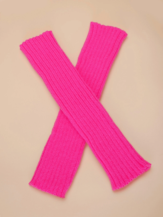 1 Pair Of Solid Fingerless Gloves - Lolli World Marketplace