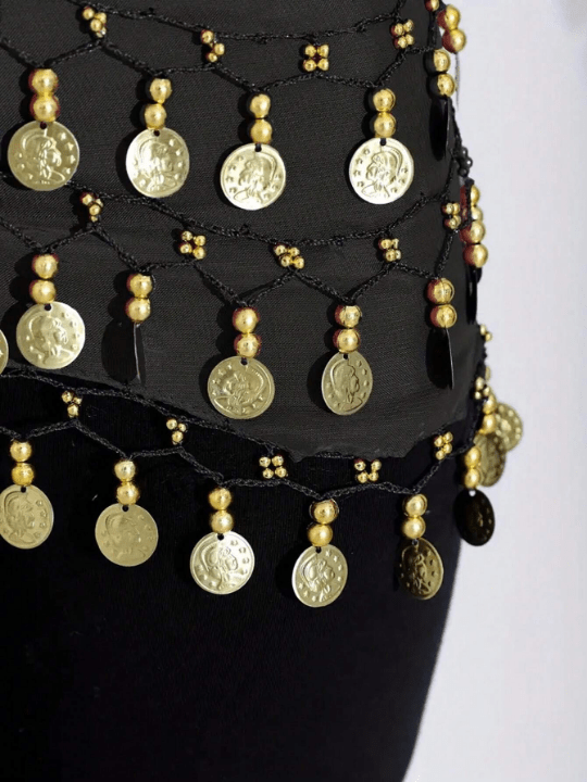 1 Piece Women's Belly Dance Waist Chain Dance Costume Festival Performance Waistband Chiffon Waist Chain Belt Waist Decorative Belt Waist Skirt Boho - Lolli World Marketplace
