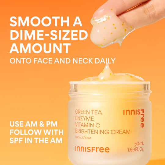 Innisfree Green Tea Enzyme Vitamin C Brightening Gel Cream