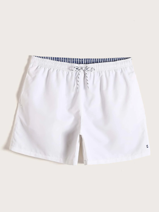 Manfinity Swimmode Men Drawstring Waist Swim Trunks