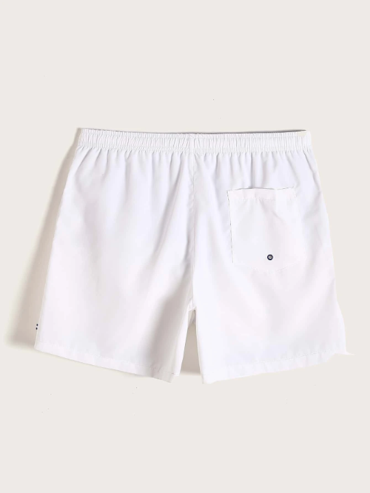 Manfinity Swimmode Men Drawstring Waist Swim Trunks