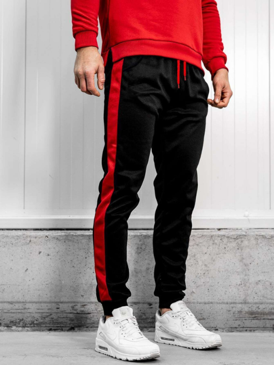 Manfinity Hypemode Men Contrast Panel Sweatpants