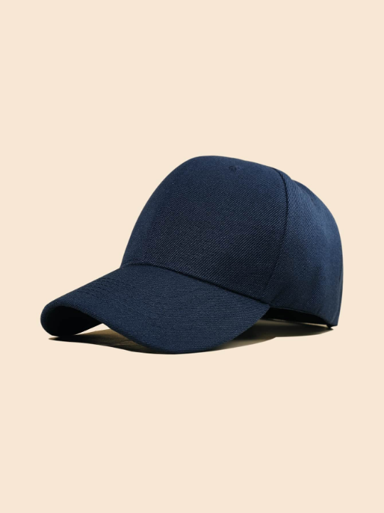 Men Solid Baseball Cap