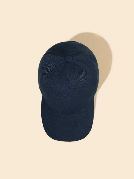 Men Solid Baseball Cap